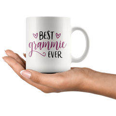 [TL] Grandma Mug, Grandma Gift, Grandma Coffee Mug, Best Grammie Ever, New Grandma, Gift For Grandma, Mother's Day Gift For Grandma, Grammy Gift Mug- 11oz Ceramic Coffee Mug Tea Cup