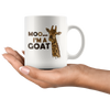 Image of [TL] Moo I'm A Goat Giraffe 11oz Ceramic Coffee Tea Mug