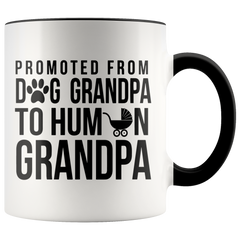 [TL] YouNique Designs You're Going To Be A Grandpa Mug, 11 Ounce, Promoted To Grandpa Pregnancy Announcement For Grandparents