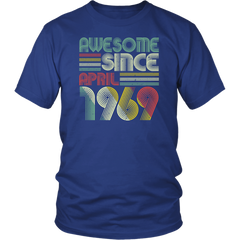 VnSupertramp Classic Vintage Unisex Shirt Men Women Plus Size XL-4XL Cheer To 50 Years |April 1969 50th Anniversary Birthday Gift - 1424137216