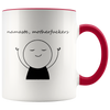 Image of [Teelaunch] Namaste Mother Fucker Mug Coffee Mug Tea Mug Fuck Mug Gift Mug Calm Fuck Down Mug Namaste Mug Motherfuckers Fuck You Mug OPM093