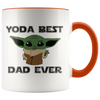 Image of [TL] Yoda Best Dad Ever Mug - Yoda Best Dad Coffee Mug for Fathers Day - Yoda Dad Coffee Cup - Yoda Best Dad Gift for Dad- Gift For Dad