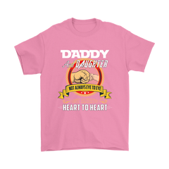 VnSupertramp Daddy And Daughter Not Always Eye To Eye But Heart To Heart Shirt Plus Size XL-5XL Father's Day Dad Gift - D2