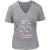 Image of VnSupertramp Fabulous Women V-Neck Shirt Plus Size XL-4XL 55th Birthday Gift