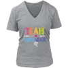 Image of Team Third Grade Women V-Neck Shirt Plus Size XL-4XL Back To School Official VnSupertramp Apparel