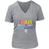 Image of Team First Grade Women V-Neck Shirt Plus Size XL-4XL Back To School Official VnSupertramp Apparel