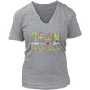 Image of Team Third Grade Women V-Neck Shirt Plus Size XL-4XL Back To School Official VnSupertramp Apparel