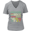 Image of VnSupertramp Vintage June 60th Birthday Women V-Neck Shirt Plus Size XL-4XL Mother’s Day Mom Gift 1959