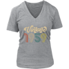 Image of VnSupertramp Classic Vintage 1959 60th Birthday Women V-Neck Shirt Plus Size XL-4XL -  Mother's Day Anniversary Mom Gift