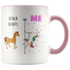 Image of [TL] YouNique Designs Aunt Coffee Mug, 11 Ounces, Unicorn Mug, Auntie Cup, Best Aunt Ever