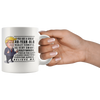 Image of [TL] YouNique Designs Funny 40th Birthday Mug, 11 Ounces, Trump Mug, 40th Birthday Coffee Cup For Women and Men