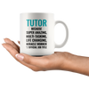 Image of [TL] Andaz Press 11oz. Coffee Mug Gift for Men or Women, Tutor Because Super Amazing Life Changing Miracle Worker Isn't an Official Job Title, 1-Pack, Drinking Cup Birthday Christmas Gift