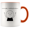 Image of [Teelaunch] Namaste Mother Fucker Mug Coffee Mug Tea Mug Fuck Mug Gift Mug Calm Fuck Down Mug Namaste Mug Motherfuckers Fuck You Mug OPM093