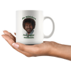 Image of [TL] No Mistakes! Just Happy Accidents Bob Ross Coffee Mug Cup (White) 11oz Bob Ross The Joy Of Painting Gift Merchandise Shirt Poster Sticker Decal Decor