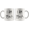 Image of [TL] Funny 40th Birthday Gift for Women and Men - Turning 40 Years Old Happy Bday Coffee Mug - Gag Party Cup Idea as a Joke Celebration - Best Forty Adult Birthday Presents