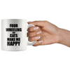 Image of [TL] Four Wheeling Hobbies Fan Funny Lover Cats Best 11 Ounce Ceramic Coffee Mug