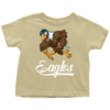 Image of VnSupertramp Eagle Playing Football Toddler Shirt For Philadelphia Eagles Fans