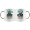 Image of [TL] Andaz Press 11oz. Coffee Mug Gift for Men or Women, Tutor Because Super Amazing Life Changing Miracle Worker Isn't an Official Job Title, 1-Pack, Drinking Cup Birthday Christmas Gift