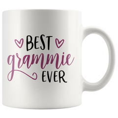 [TL] Grandma Mug, Grandma Gift, Grandma Coffee Mug, Best Grammie Ever, New Grandma, Gift For Grandma, Mother's Day Gift For Grandma, Grammy Gift Mug- 11oz Ceramic Coffee Mug Tea Cup