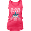 Image of Teacher Shark Women Tank Top Shirt Doo Doo Doo Plus Size Official VnSupertramp Apparel