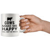 Image of [TL] Funny Cow Coffee Mug - Sarcastic Farm Animal Lover Accessories - Cow Themed Gifts