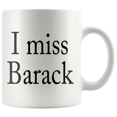 [TL] Andaz Press Funny 11oz. Ceramic Coffee Tea Mug Gag Gift, I Miss Barack, 1-Pack, President Obama Birthday Christmas 2020 Presidential Election Gift Ideas