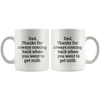 Image of [TL] Dad, Thanks for always coming back when you went to get milk-Dad Jokes-Gift For Dad-Hero Dad Gift-Father's Day Gift-Father,Fun Mug 11 oz - birthday gift for colleagues, ladies, her, mom, sister