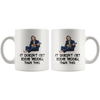 Image of [TL] It Doesn't Get Eddie Vedder Than This Mug (White) - Coffee Mug (11 Oz)