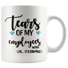 Image of [TL] Lplpol Tears of My Employee Coffee Tea Drink Funny Cute Ceramic Mug Cup Gift Coffee Mug Tea Mug Coffee Mug Tea Mug, 11 Oz