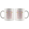 Image of [TL] Andaz Press 11oz. Coffee Mug Gift for Women, Dietician Because Super Amazing Life Changing Miracle Worker Isn't an Official Job Title, Floral Flowers, 1-Pack, Birthday Christmas Gift Ideas for Her