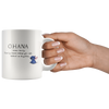 Image of [TL] Ohana Means Family Coffee Mug Lilo and Stitch Mugs Mugs with Sayings Disney Stitch Ceramic Mug Inspirational Girlfriend Gift