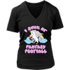 Image of VnSupertramp I Suck At Fantasy Football Women V-Neck Shirt Plus Size XL-4XL