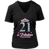 Image of VnSupertramp Fabulous Women V-Neck Shirt Plus Size XL-4XL 21st Birthday Gift