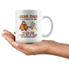 Image of [TL] Best Gift Mug for Father Dear Dad All of The Balls in The World, Father's Day Gift Mug, Birthday Dad Mug, Funny Dad Gift Ceramic Mug 11Oz