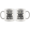 Image of [TL] Federer Beterer Tennis Coffee Mug, Gift for Her,Funny Coffee Mugs, Tennis Coffee Mugs, with Saying, for Men,Coffee Mug for Women, Tennis Gift, Roger Federer 11oz