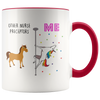 Image of [Teelaunch] YouNique Designs Nurse Preceptor Mug, 11 Ounces, Unicorn Mug for Nurse Preceptor Gifts (Black)