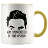 Image of [TL] Very Uninterested In That Opinion Mug, Mugs with Sayings, Schitt’s Creek Mug David, David Mug, David, Mug