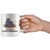 Image of [TL] Don't Be A Cuntasaurus And Hippo-Twatamus Mug - Gift For Dinosaur Lovers/Animal Lovers - Hippo-Twatamus/Cuntasaurus Coffee Mug