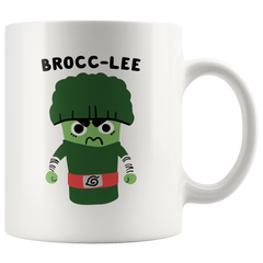 [TL] Brocc-Lee - Rock Lee White 11 Ounce Ceramic Coffee Mug