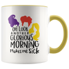 Image of [TL] Hocus Pocus Oh Look Another Glorious Morning Halloween Mug - Sanderson Sisters Halloween Coffee Cup - Hocus Pocus Coffee Cup - Hocus Pocus Mug Halloween Present