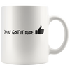 Image of [TL] You Got It Dude Coffee Mug Cup (White) 11oz Full House Tv Show Michell Tanner Gifts Poster Shirt Merchandise Accessories Decal Decor Pin