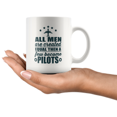 [Teelaunch] PerfectPrintedAQA - Funny Pilot Mug - Plane Mug - Pilot Gifts - Gifts for Pilots - Airplane Mug - Aviation Gifts, 11oz Ceramic Coffee Mug/Cup/Drinkware, High Gloss