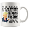 Image of [TL] Baker mug Gift Idea for Bakers Funny Trump Gag for Baking Coffee Cup Novelty Gifts with Saying You are a Great Baker