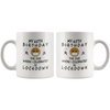 Image of [TL] 65th Birthday Quarantine Lockdown 2021 for Grandma Mom Dad Men Women Him Her | Pandemic Gifts for 65 Years Old | 1956 | 11oz White Mug D221-65