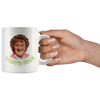 Image of [TL] Catchphrase Brown Mrs Nice Thats Browns Funny Boy Best Mug holds hand 11oz made from marble ceramic