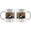 Image of [TL] George Pose - By: Trinkets & Novelty - Tv Show Seinfeld Merchandise 11-oz Elaine Dance Little Jerry Kramer George Hennigans Human Fund Quote Coffee Tea Mug Cup Perfect Gift for Seinfeld Fan