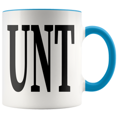 [Teelaunch] Adult Humour Rude Gift Cup Ceramic UNT CUNT With Black Handle Ceramic Coffee Tea Mug Cup