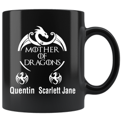 VnSupertramp Mother of Dragons Black Coffee Mug 11oz - Receipt #1471233514