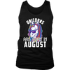 Image of Unicorns Are Born In August Birthday Men Tank Top Shirt Plus Size Official VnSupertramp Apparel