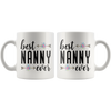 Image of [TL] Coffee Mug Best Nanny Ever Gift For Nanny Cute Nanny Mug Nanny Mug